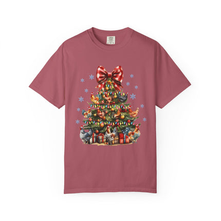 Cluckmas Tree Tee