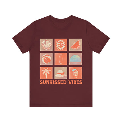 Tropical Mood Grid Tee