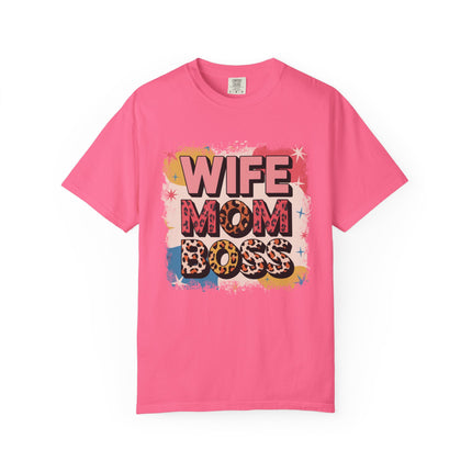 Wife Mom Boss Tee