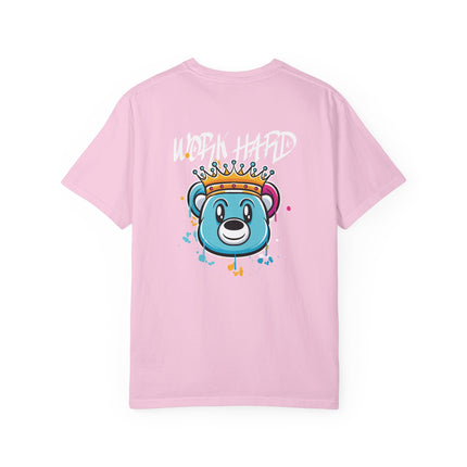 Work Hard Crowned Bear Tee