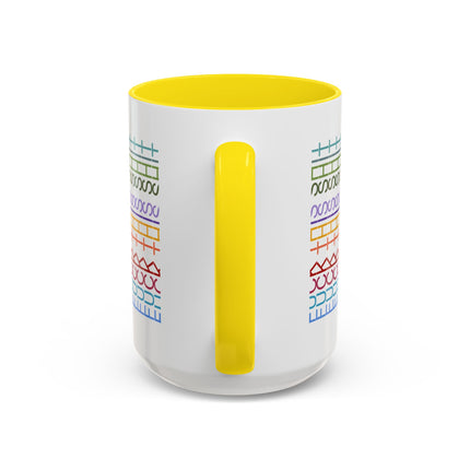 F.T.S. Hidden Message Accent Mug