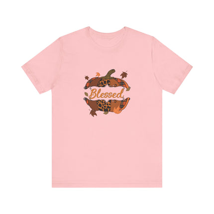 Blessed Leopard Pumpkin Tee