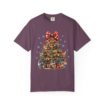 Cluckmas Tree Tee