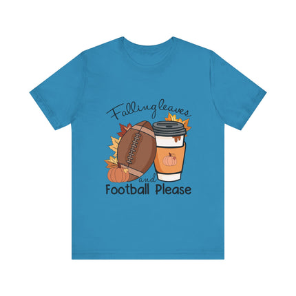 Falling Leaves & Football Please Tee