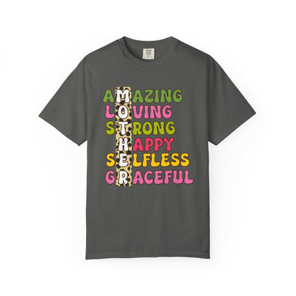 Mother Acronym Leopard Tee