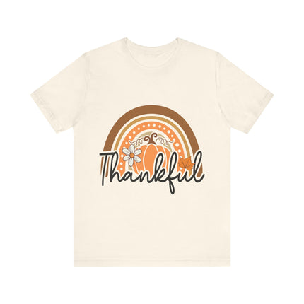 Thankful Rainbow Pumpkin Tee