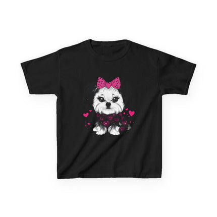 Cute Puppy Love Kids T-Shirt