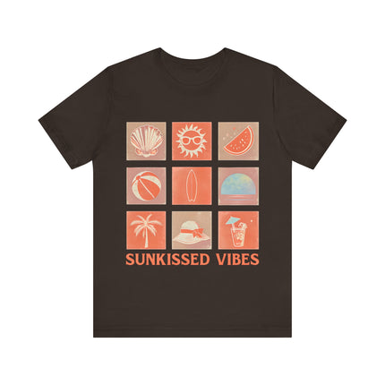 Tropical Mood Grid Tee