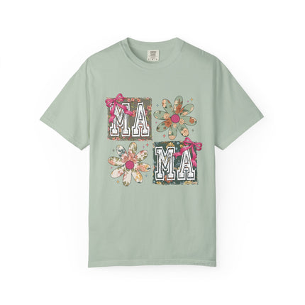Floral Patchwork Mama Tee