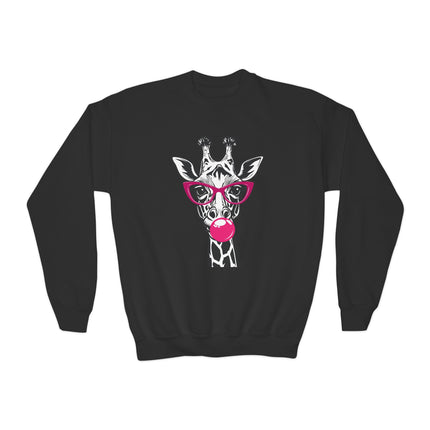 Glam Giraffe – Youth Sweatshirt
