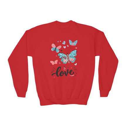 Love Butterflies Youth Sweatshirt