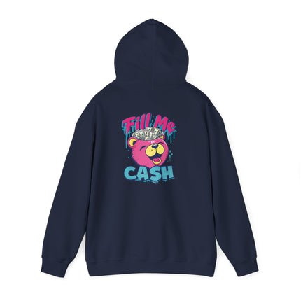 Fill Me Cash Bear Hoodie