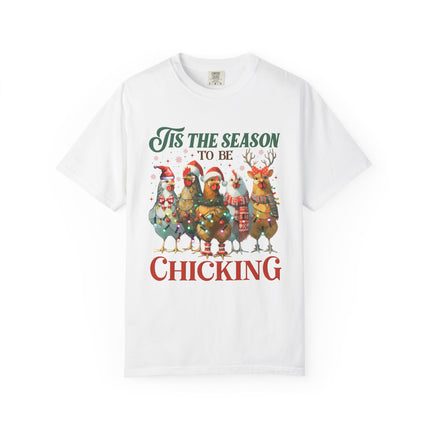 Chicking Around Christmas Tee