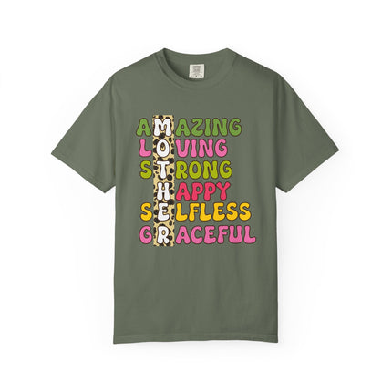 Mother Acronym Leopard Tee