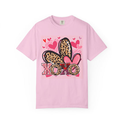 XOXO Leopard Hearts Valentine Tee