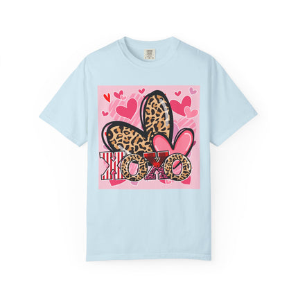XOXO Leopard Hearts Valentine Tee