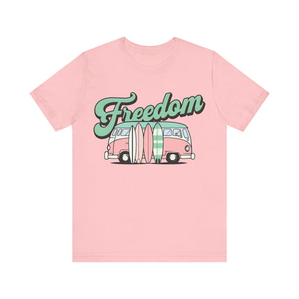Retro Freedom Surf Van Tee