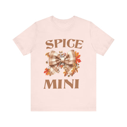 Spice Mini Fall Bow Tee
