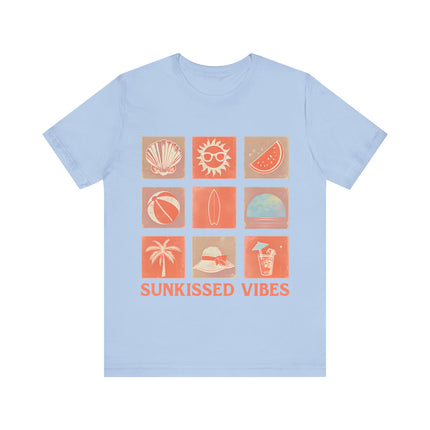 Tropical Mood Grid Tee