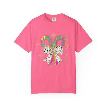 Neon Candy Cane Pop Tee