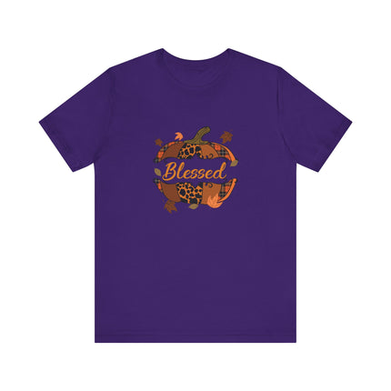 Blessed Leopard Pumpkin Tee