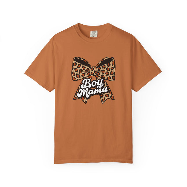 Boy Mama Leopard Bow Tee