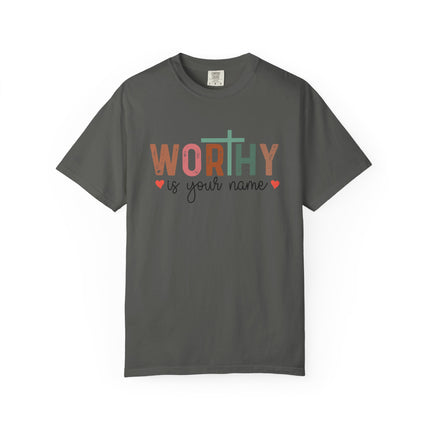 Worthy Is Your Name Cross Tee