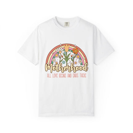 Motherhood Love Rainbow Tee
