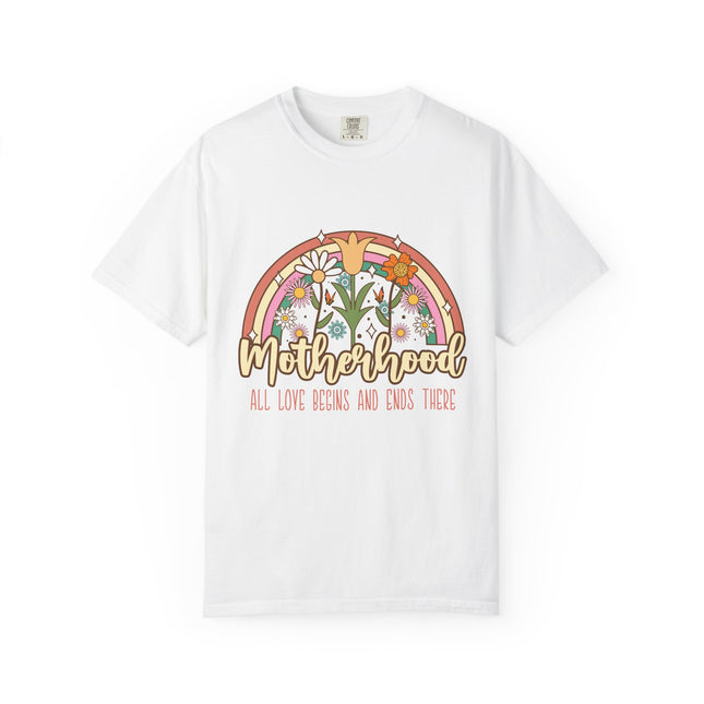 Motherhood Love Rainbow Tee