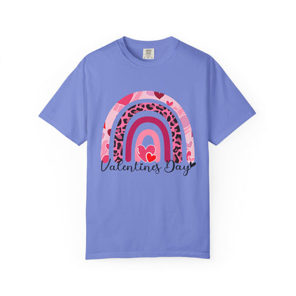 Valentine Rainbow Hearts Tee