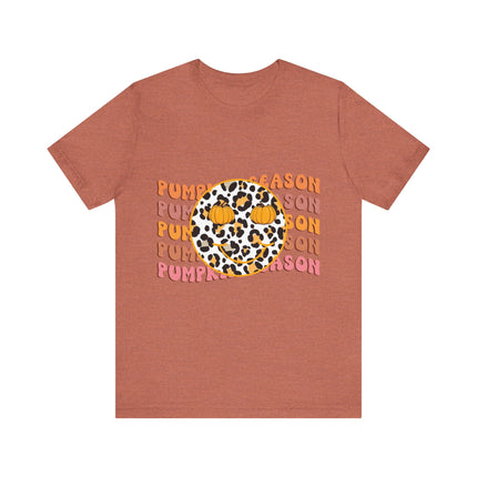 Pumpkin Season Leopard Tee