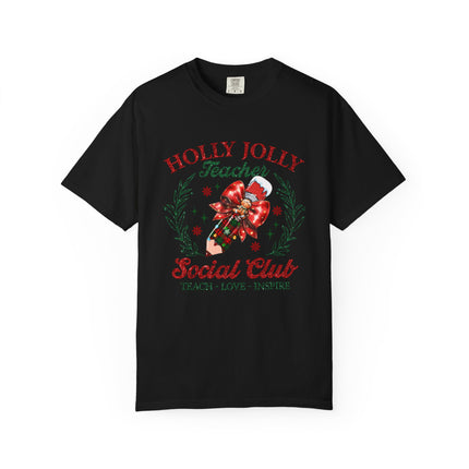 Holly Jolly Teacher Tee
