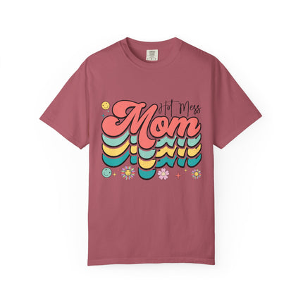 Hot Mess Mom Vibes Tee