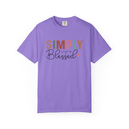 Simply Blessed Tee – A Grateful Heart Looks Good on You