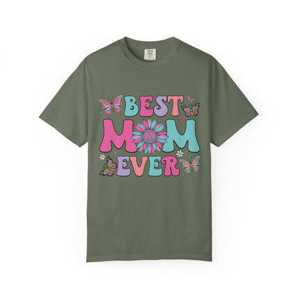 Butterfly Bloom Best Mom Ever Tee