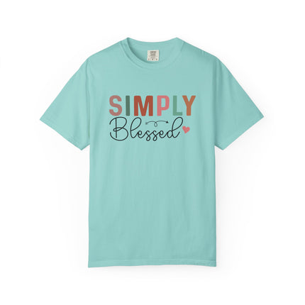 Simply Blessed Tee – A Grateful Heart Looks Good on You
