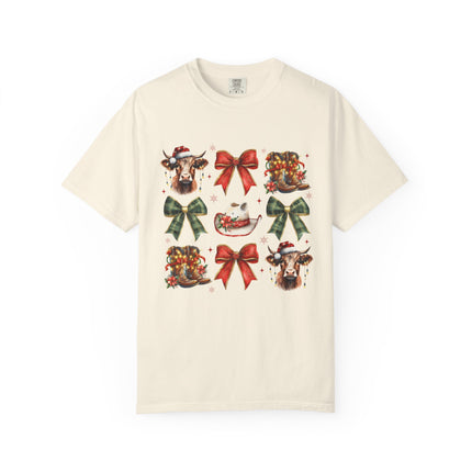 Western Christmas Icons Tee