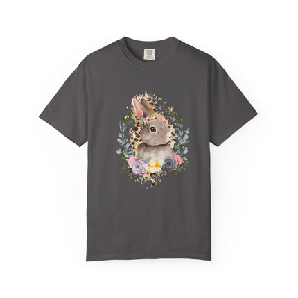 Leopard Floral Bunny Tee
