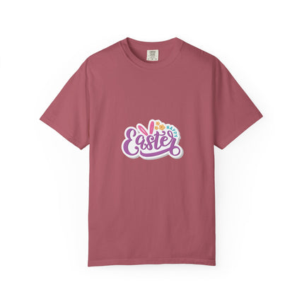Purple Script Easter Tee