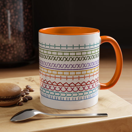 F.T.S. Hidden Message Accent Mug