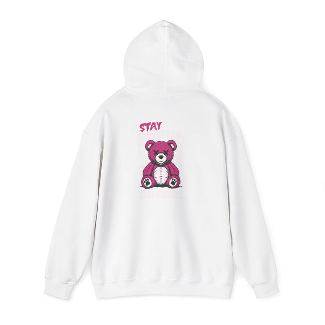 Stay Focus Stay Humble Bear Hoodie