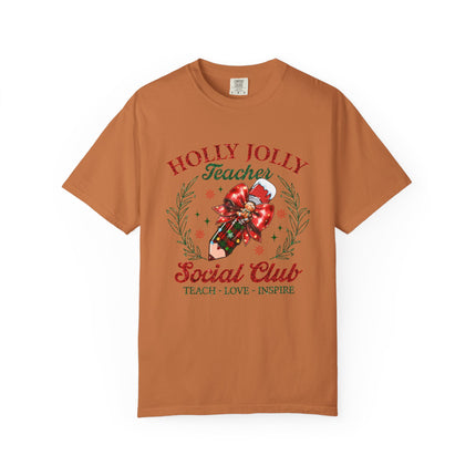 Holly Jolly Teacher Tee