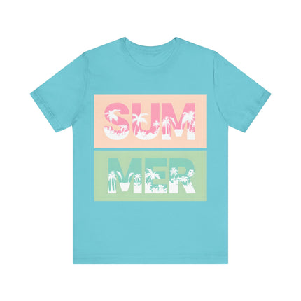Pastel Block Summer Tee