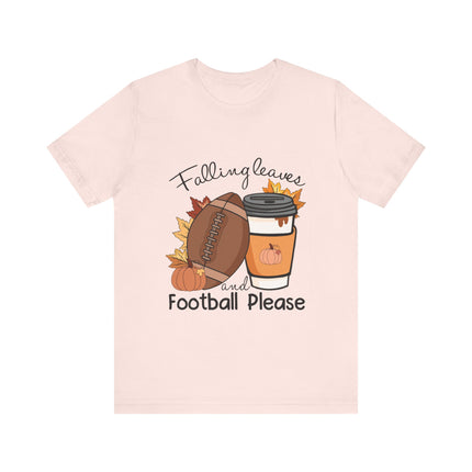 Falling Leaves & Football Please Tee