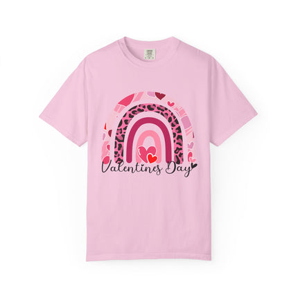 Valentine Rainbow Hearts Tee