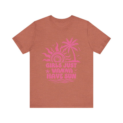 Girls Just Wanna Have Sun Tee
