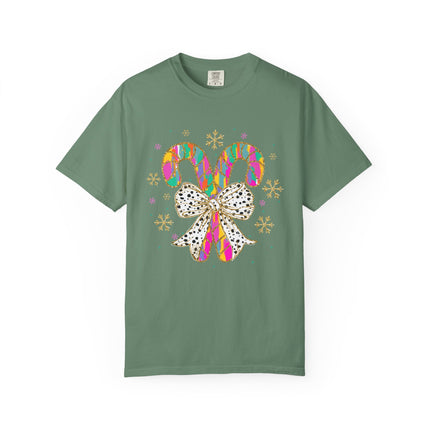 Neon Candy Cane Pop Tee