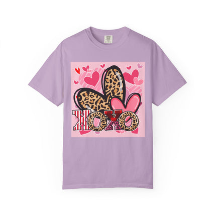 XOXO Leopard Hearts Valentine Tee