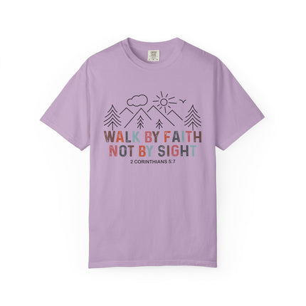 Walk by Faith Scripture Tee
