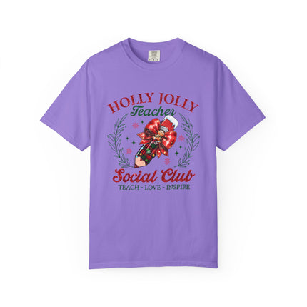 Holly Jolly Teacher Tee